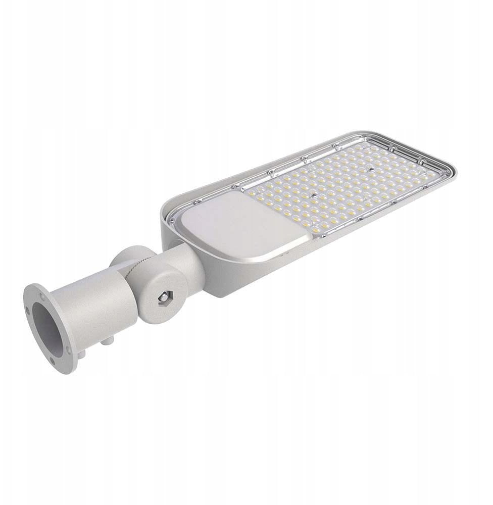 Lampa uliczna Led V-TAC 2120423 30W 6500K 115° z regulowanym uchwytem Chip SAMSUNG 4050lm IP65 aluminium szary