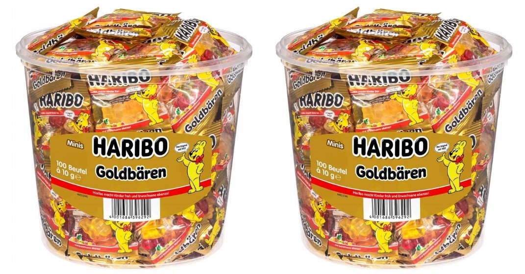 Żelki Goldbaren mini 200szt 2x1kg - Haribo