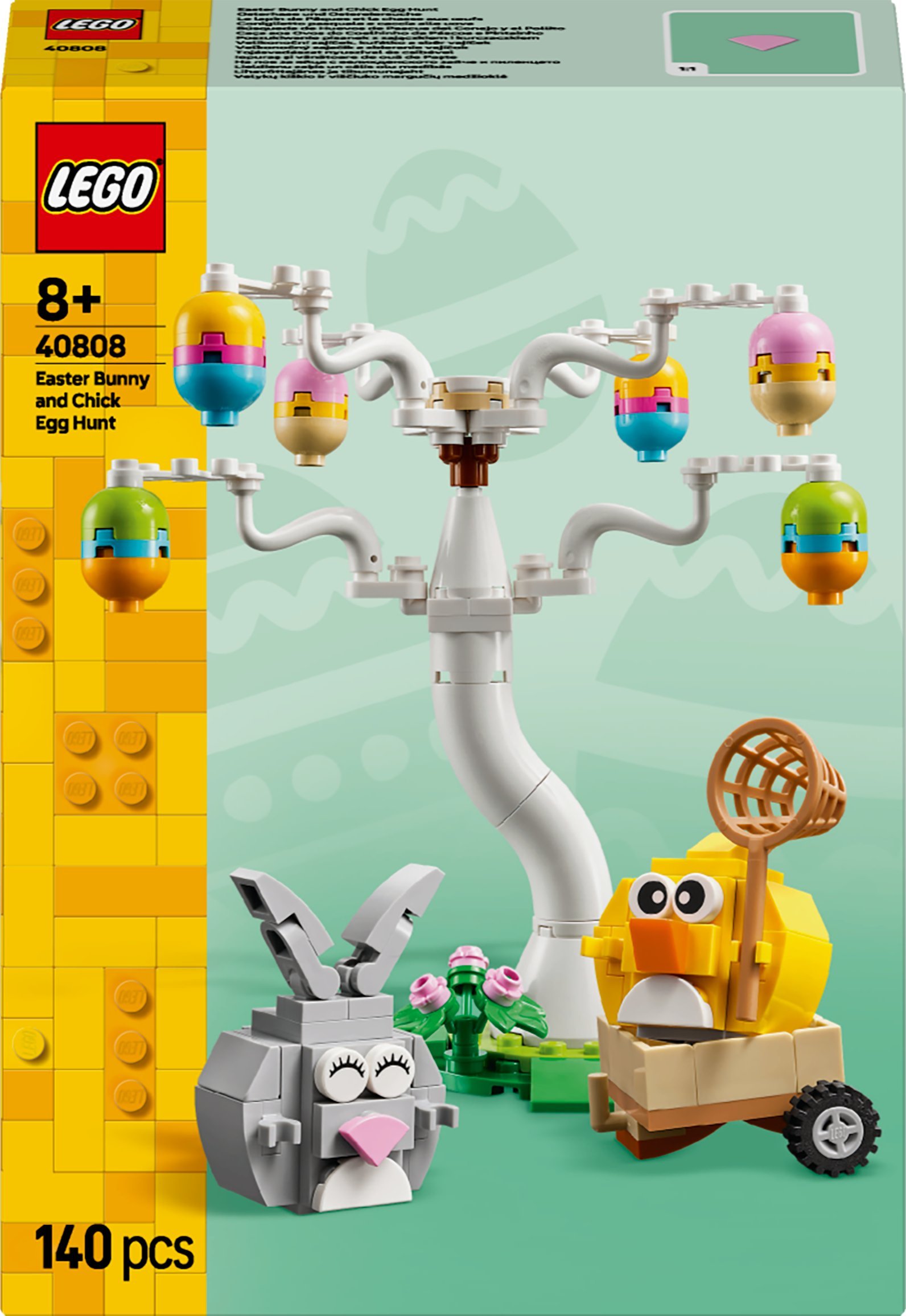 LEGO Exclusive Poszukiwanie pisanek z zajączkiem i kurczaczkiem (40808)