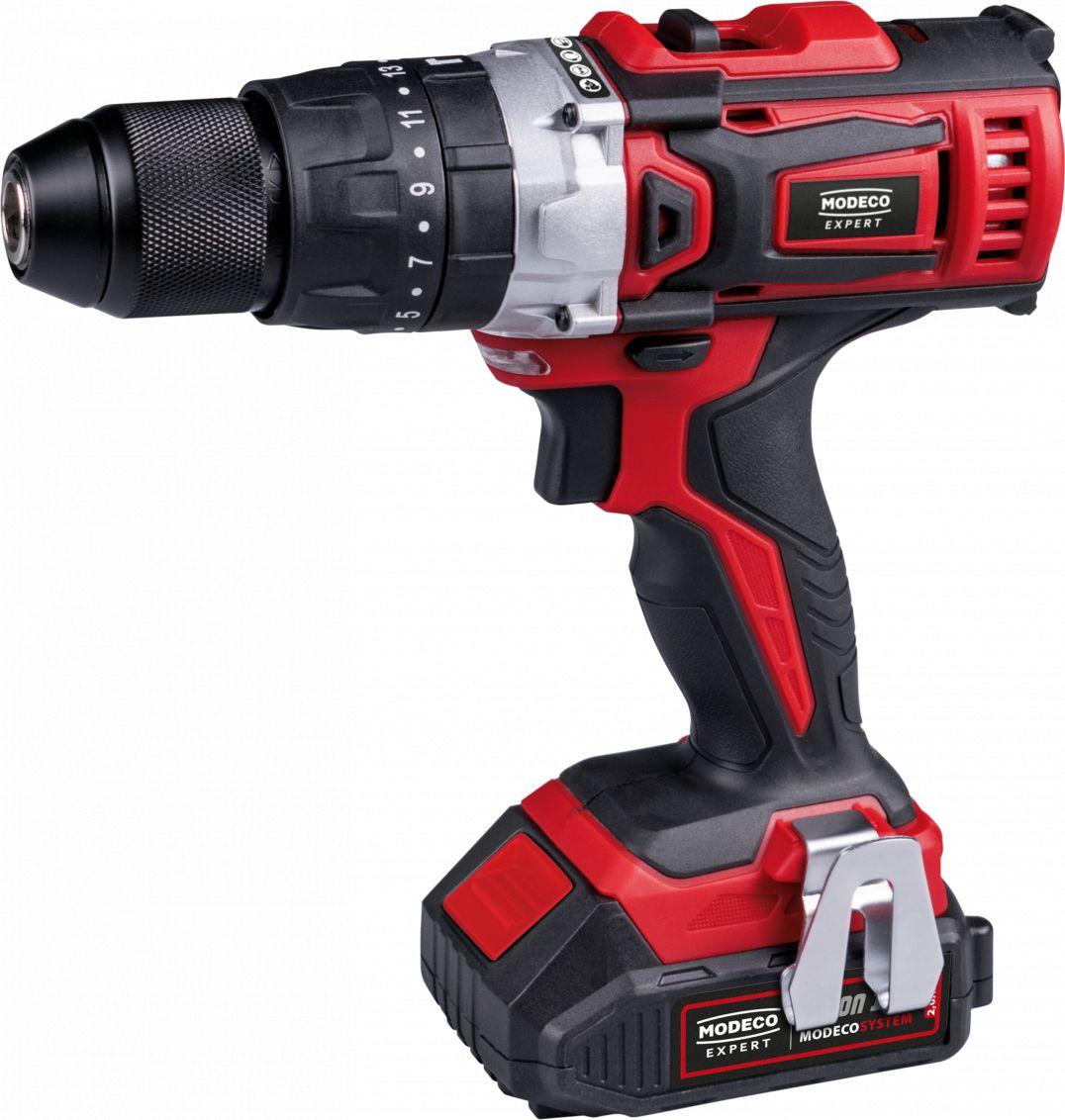 Wiertarko-wkrętarka Modeco MN-91-138 18 V 2 x akumulator 2 Ah