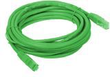 Alantec Patchcord UTP kat 5e 0.5m zielony - KKU5ZIE0.5