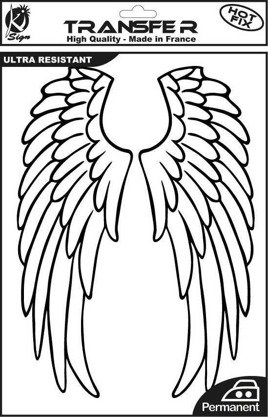 Ki-Sign Naprasow. A4 Czarna Skrzydła