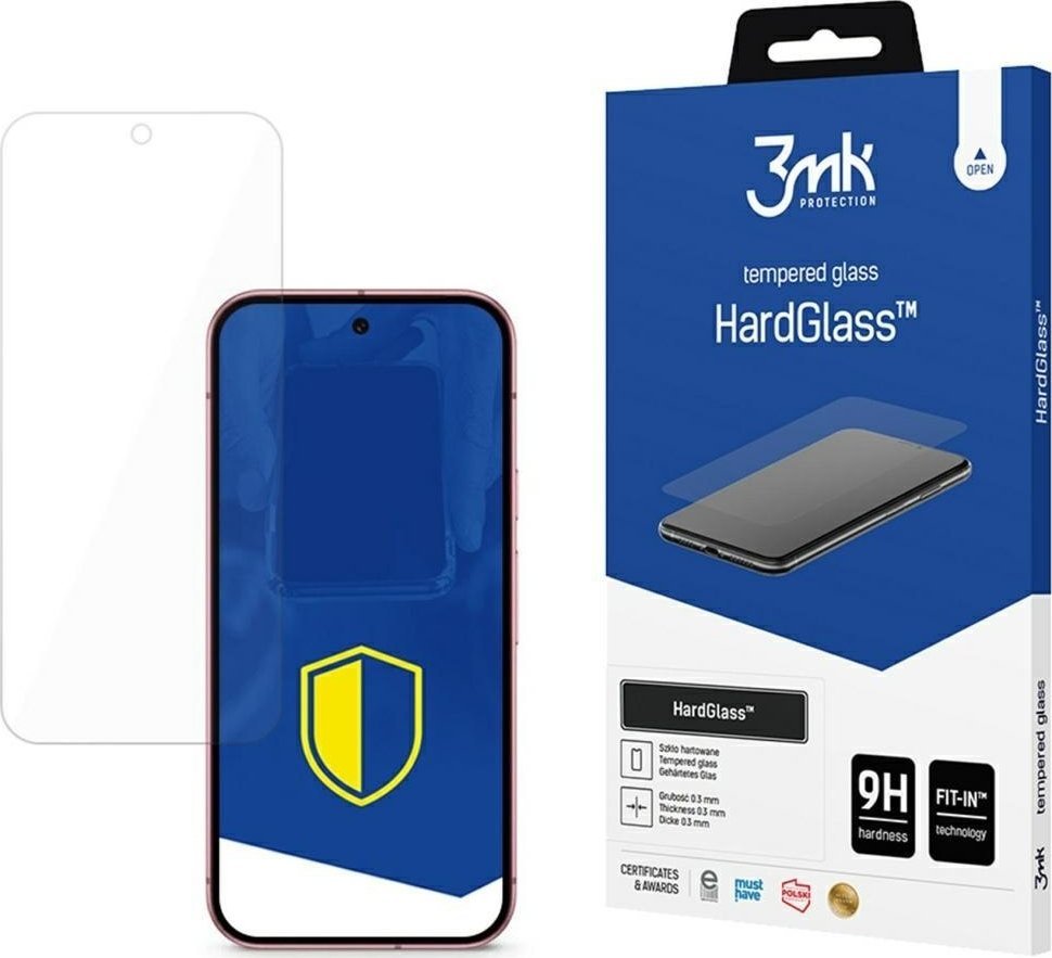 3MK HardGlass Tempered Glass for Google Pixel 9