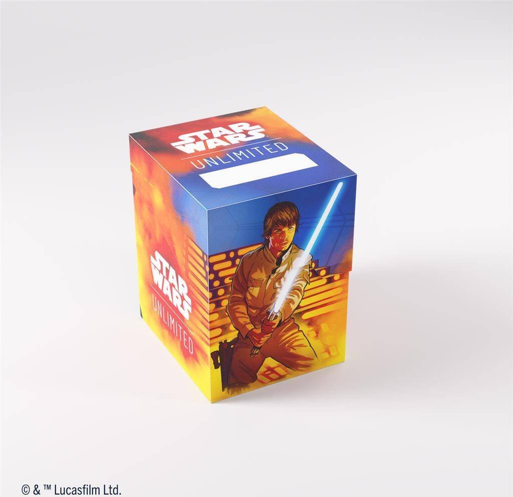 Gamegenic Star Wars Unlimited Pudełko na karty talię Soft Crate Gamegenic Luke Vader