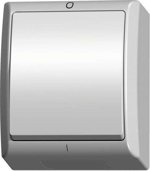 Ospel Łącznik hermetyczny Fala dwubiegunowy IP44 biały (ŁNH-11H/00)