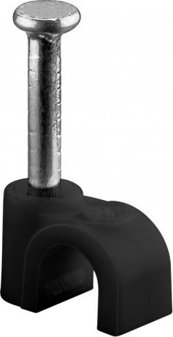 Organizer Goobay Obejma kablowa TechdatGeneralDiameterMET] mm, czarny - średnica 4 mm