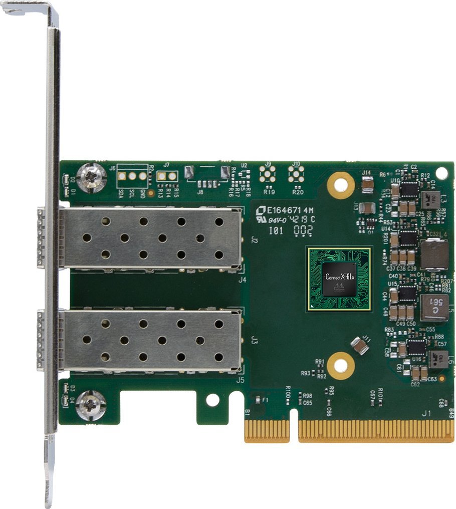 Lenovo LENOVO ISG ThinkSystem Mellanox ConnectX-6 Lx 10/25GbE SFP28 2-port PCIe Ethernet Adapter