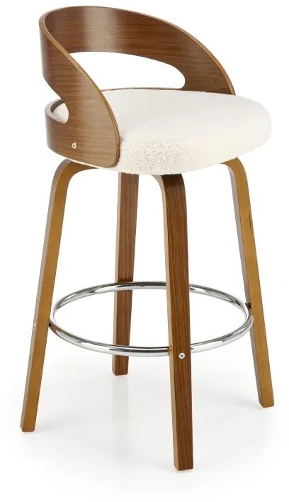 Hoker niski H-110 orzech/kremowy HALMAR