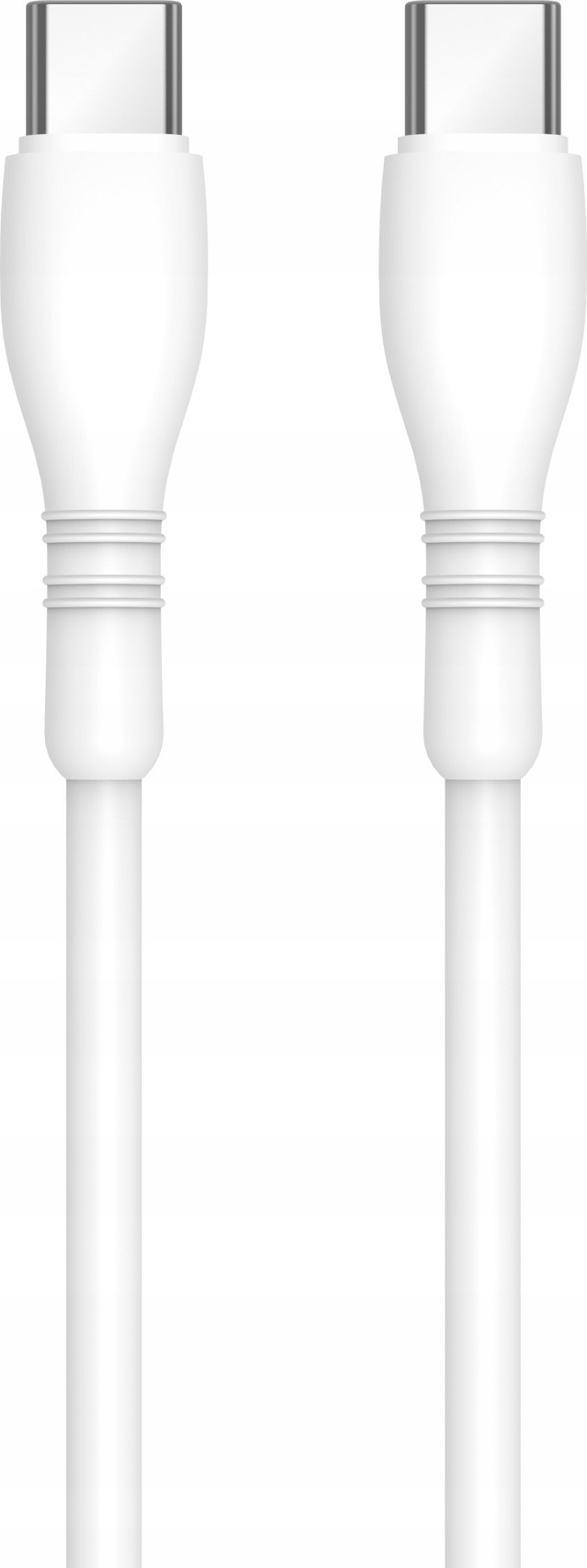 Kabel USB Jellico USB-C - USB-C 1 m Biały (6974929201401)