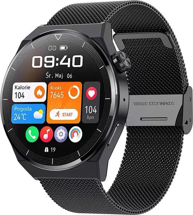 Smartwatch Enter SAT.14.144 Czarny