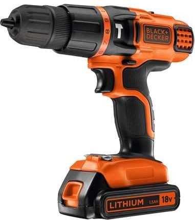 Wiertarko-wkrętarka Black&Decker BL188KB 18 V 2 x akumulator 1.5 Ah