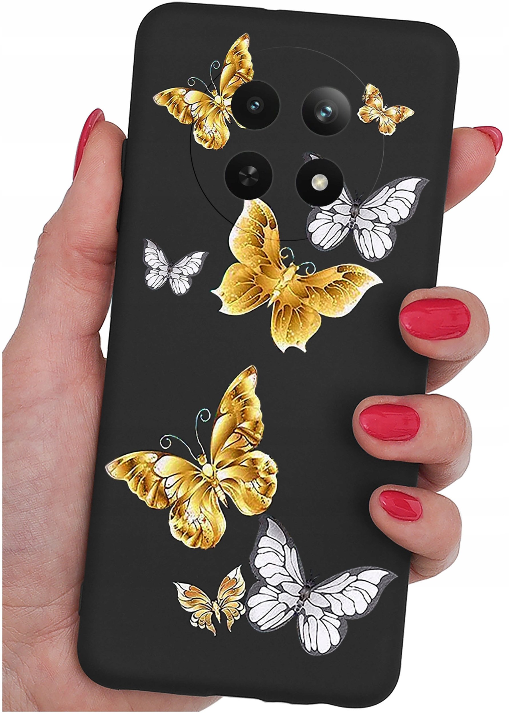 Etui do Realme 12 5G | 12x 5G WZORY |SILIKONOWE MATT CASE + SZKŁO 9H