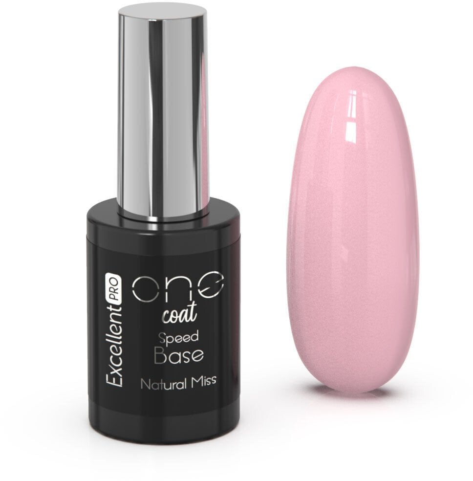 Excellent PRO One Coat Speed Base kryjąca baza hybrydowa Natural Miss 11g