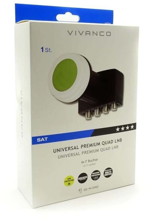 Konwerter Quad VIVANCO VAKC44204