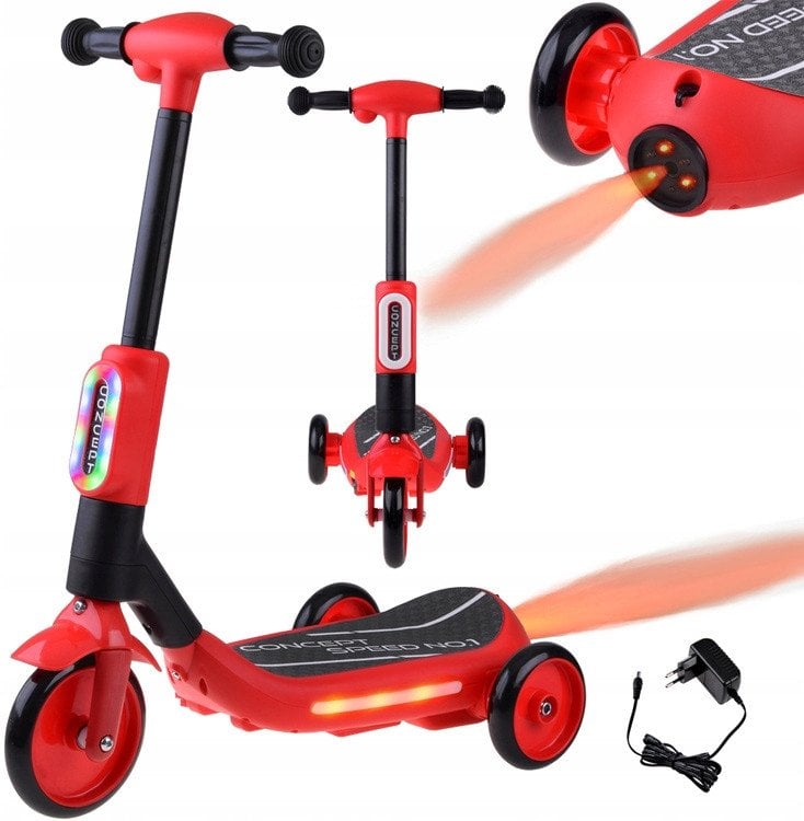 Odrzutowa Hulajnoga elektryczna dla dzieci muzyka DISCO Para wodna SP0840