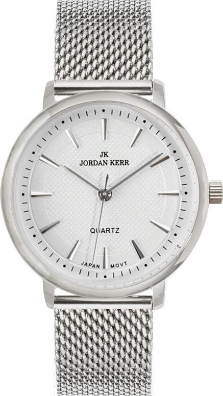 Zegarek Jordan Kerr Zegarek damski Jordan Kerr DIANE I2036-B srebrny