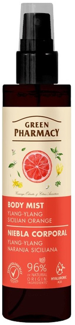 Green Pharmacy Mgiełka do ciała Ylang-ylang i Sycylijska Pomarańcza 150ml