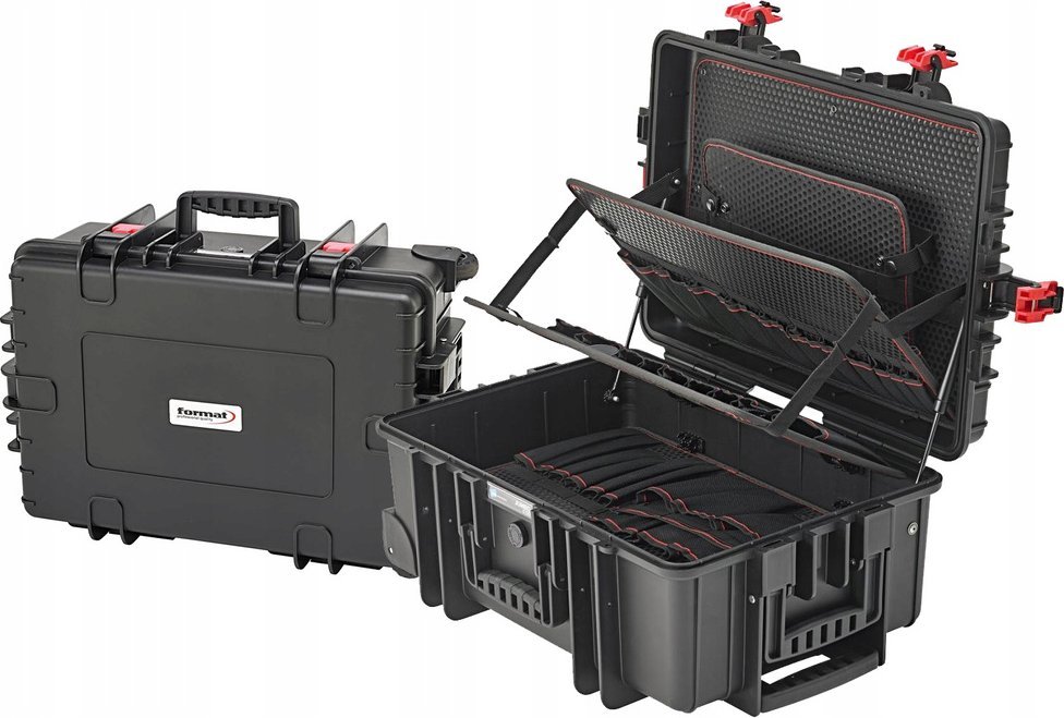 FORMAT 74770010 Walizka narzędziowa wodoszczelna na kołach 539x395x225