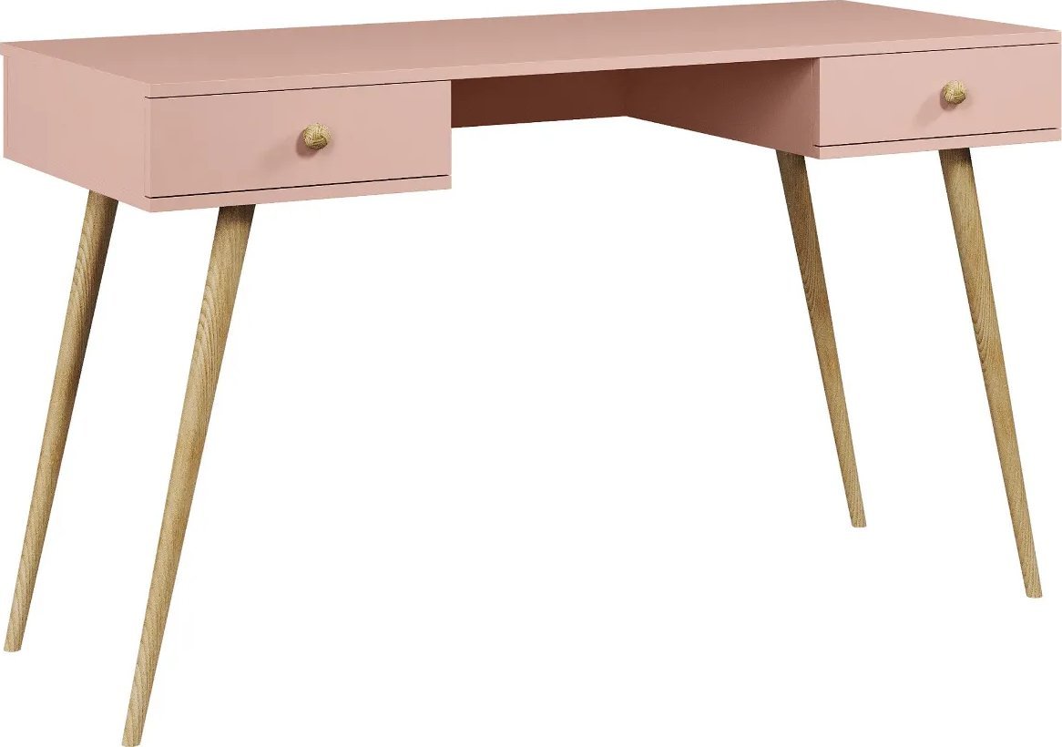 Biurko LEBEL różowe MELIMEBLE