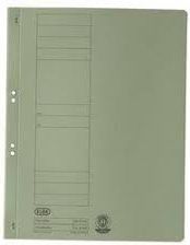 Elba Skoroszyt kartonowy oczkowy, A4, pełny, zielony (EB5080)