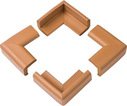 BabyOno Osłony narożników z pianki 4 szt. brązowy 949 BabyOno