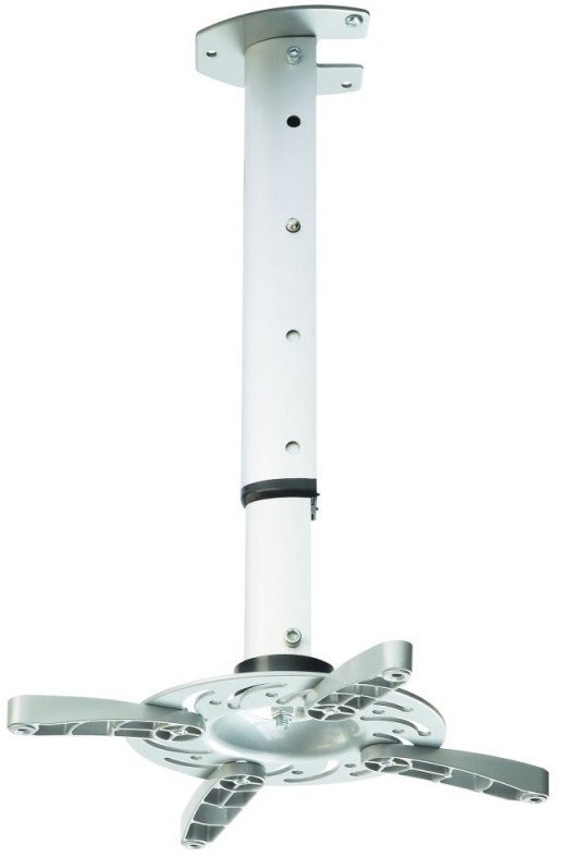 Uchwyt do projektorów Techly Ramię, 60-120 cm, sufitowe, srebrny (301566)