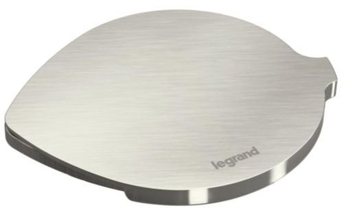 INCARA Gniazdo meblowe DISQ 60 2p+z z pokrywą 2,0 m czarny 654723