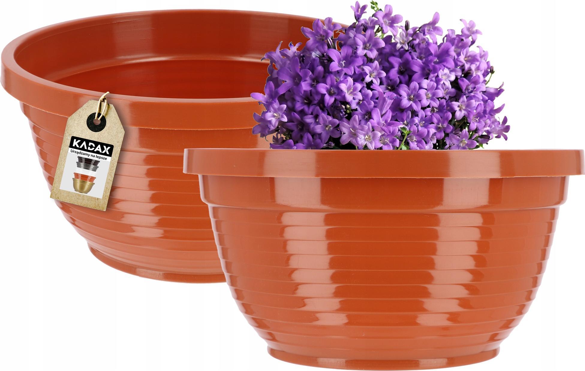 Kadax DONICZKA OSŁONKA DONICA NA KWIATY 20CM KOLORY MISA