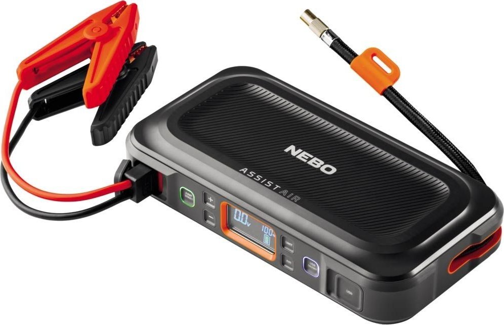 Nebo NEBO ASSIST AIR JUMP STARTER & AIR COMPRESSOR PBK -0004-G