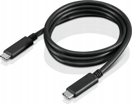 Kabel USB Lenovo USB-C - USB-C 1 m Czarny (03X7610)