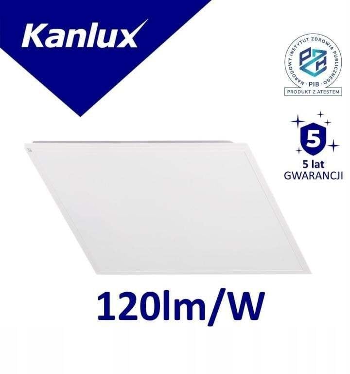 Panel LED BLINGO 38W 4560 60NW 4560lm 4000K IP20 I kl. stal PZH ENEC 5 lat Gwar. biały 37176