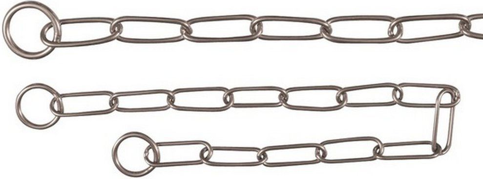 Trixie Dławik / dłuzsze ogniwa, 63 cm/4 mm