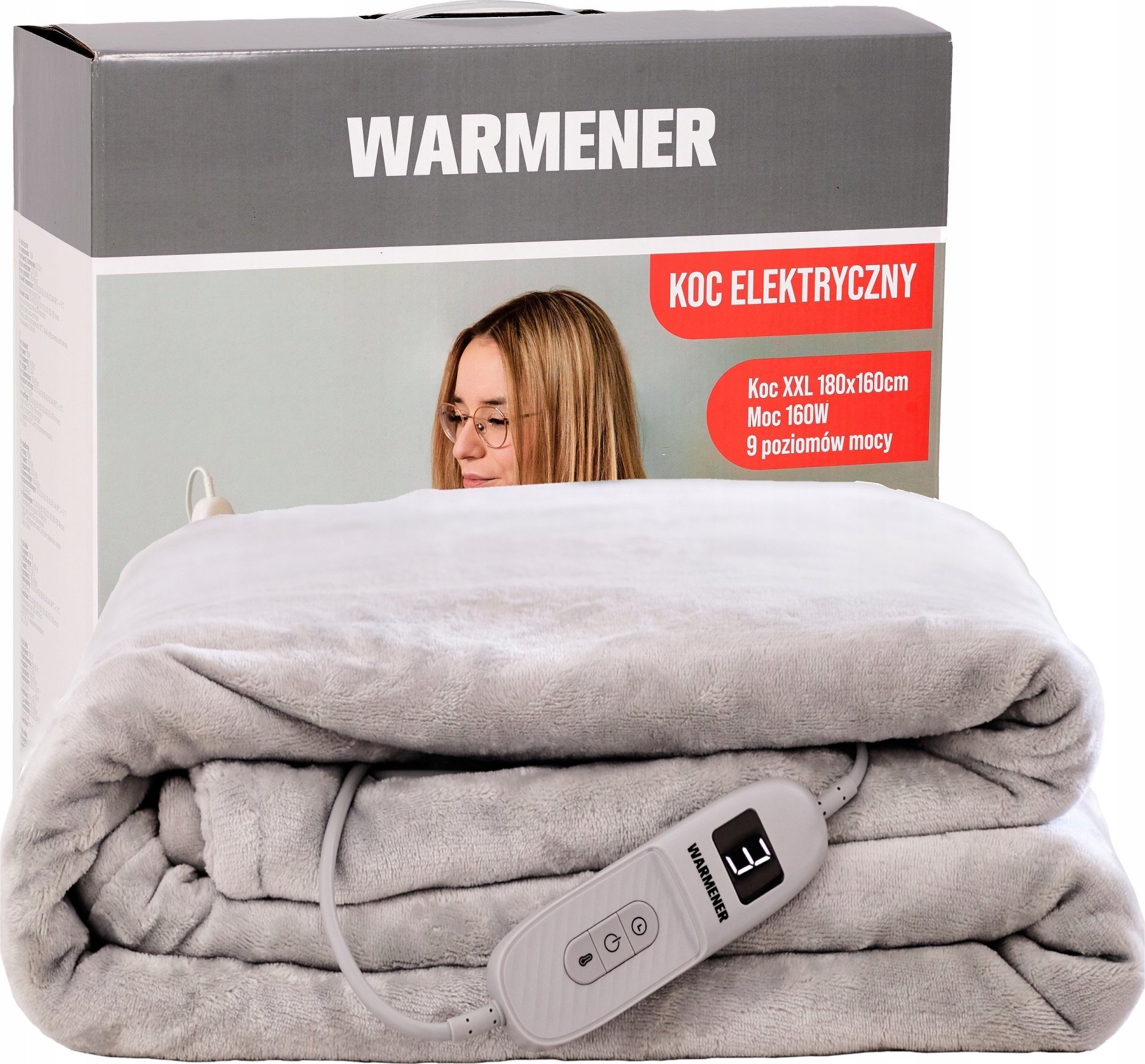 Warmener KOC ELEKTRYCZNY GRZEWCZY Warmener 180x160 cm, 160W