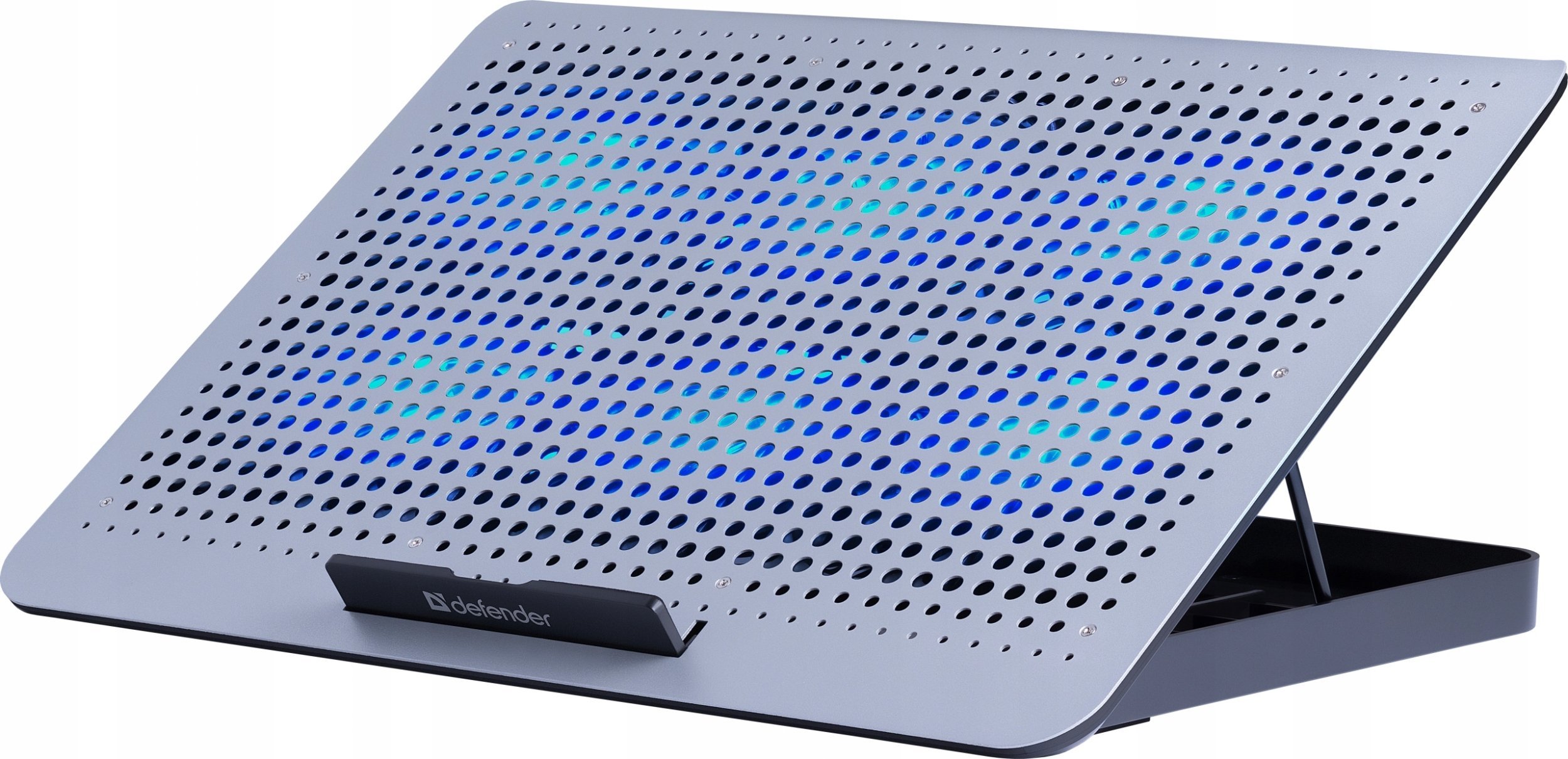 Podstawka chłodząca Defender Podstawka chłodząca NS-520 laptop notebook 15,6" 2xUSB 6 wentylatorów podświetlenie metalowa