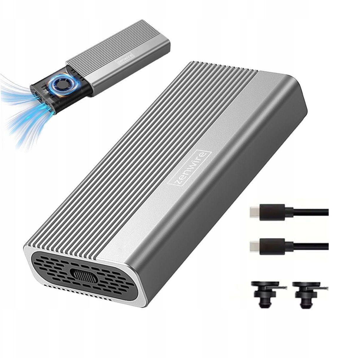 Obudowa SSD M.2 NVME Pcie USB-C 4.0 Kieszeń na Dysk M2 Thunderbolt 4 40 GB Zenwire M280U4C