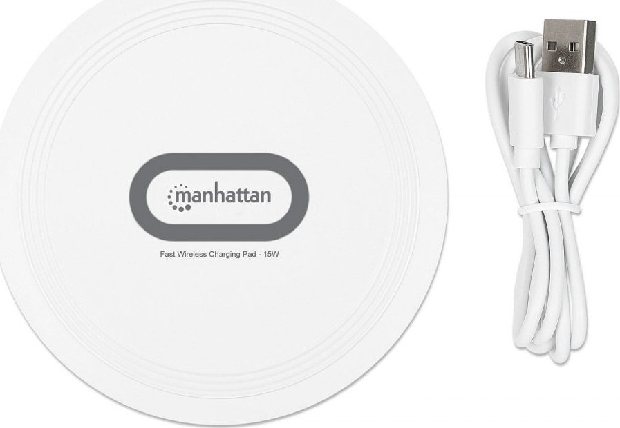 Ładowarka Manhattan Manhattan Bezprzewodowa Ładowarka Indukcyjna Fast Qi 15W