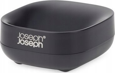 Joseph Joseph Joseph Joseph Slim Compact Soap Dish black