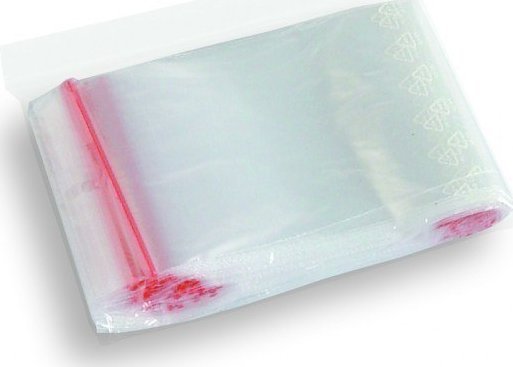 Stella Woreczki strunowe, STELLA, 70x110 mm, 100 szt., transparentne