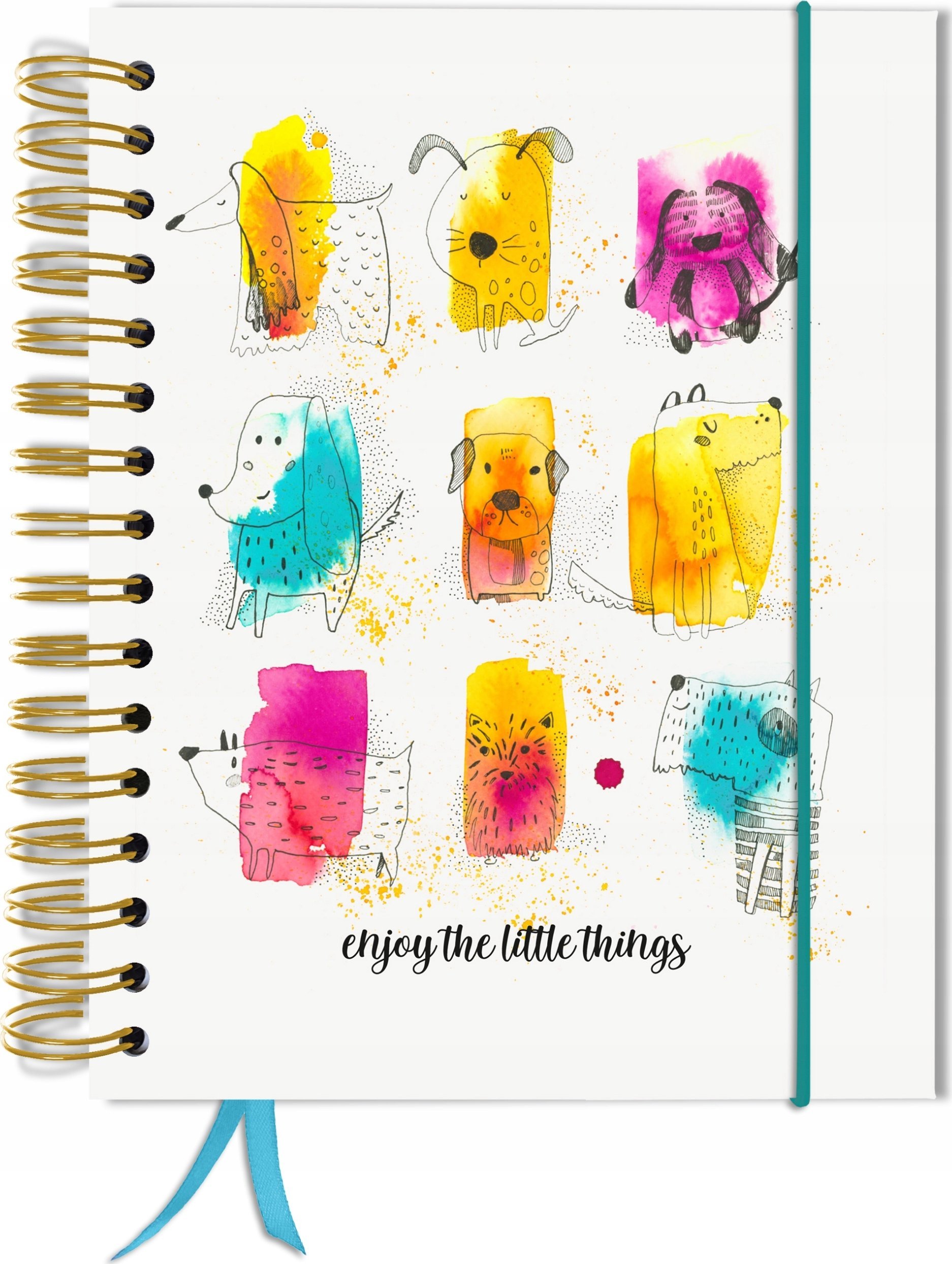 TadaPlanner Bullet journal 180 stron TaDa Planner notes zeszyt A5+ pamiętnik w kropki