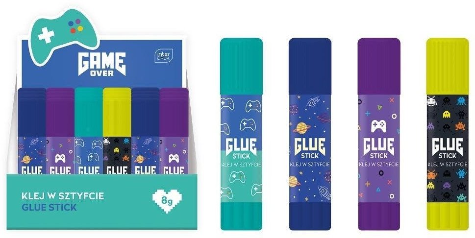 Klej w sztyfcie 8g Gme Over (24szt)