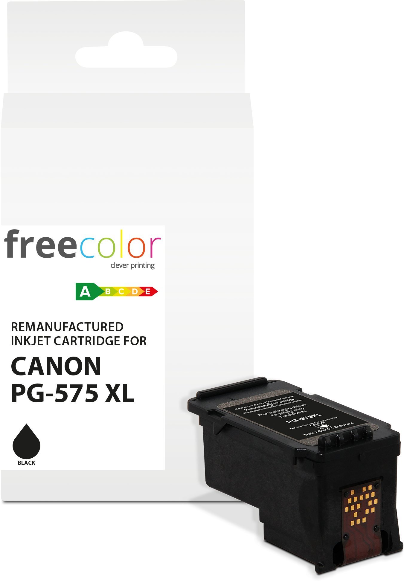 Tusz Freecolor Tusz Canon PG-575XL black 22ml remanufactured