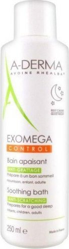 A-DERMA_Exomega Control Soothing Bath kojąca kąpiel do skóry sucej i atopowej 250ml