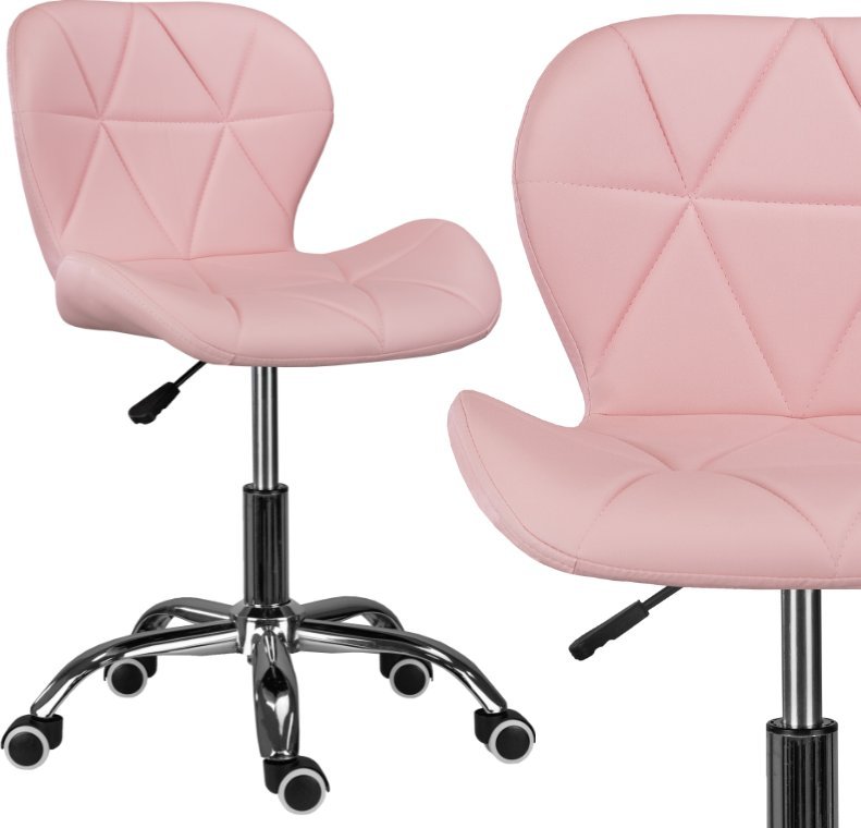 Krzesło biurowe KRZESŁO BIUROWE REGULOWANE OBROTOWE FOTEL DO BIURKA