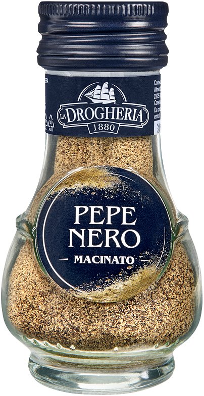 Pieprz Czarny Pepe nero Macinato 40g - Grani Drogheria