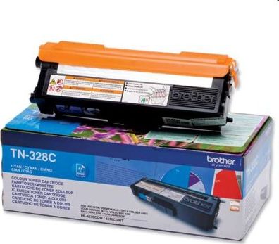Toner Brother TN-328 Cyan Oryginał (TN328C)