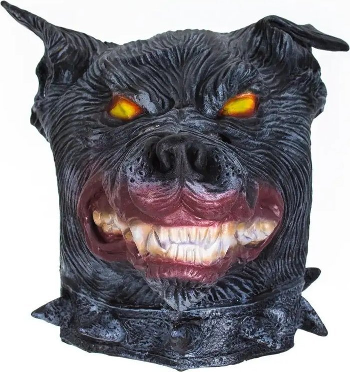 Korbi Lateksowa maska WŚCIEKŁY WILK wściekłego wilka