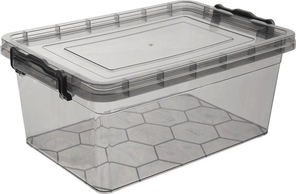 Orion Pojemnik pudełko do przechowywania z pokrywką klipsami uniwersalny zamykany do żywności 14 l