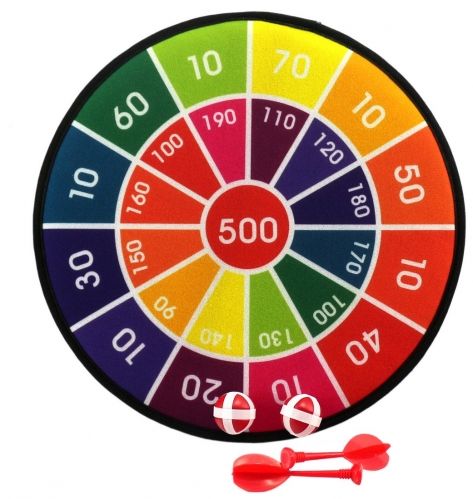 Mega Creative TARCZA Z piłkami/rzutką 37X39 (F728)