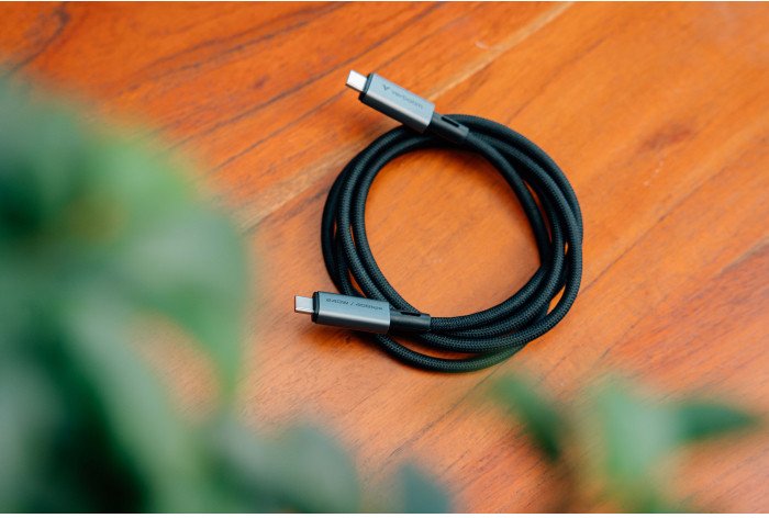 Kabel USB Verbatim USB-C - USB-C 1.2 m Czarny (31847)