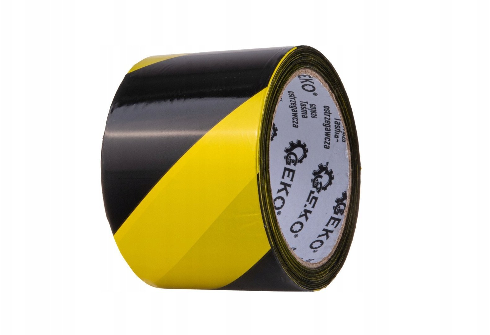 Taśma ostrzegawcza żółto-czarna 100m x 70mm (80)